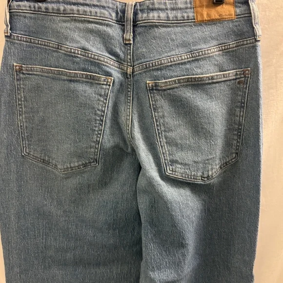 Madewell high-waisted wide leg jeans - Picture 7 of 7